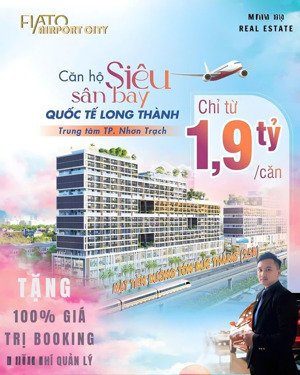 fiato airport city - căn hộ siêu sân bay quốc tế long thành - khu dân cư thăng long hiệp phước