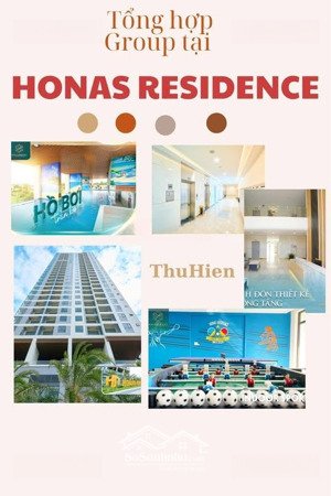 hiền chuyên honas residence cho thuê 5.5tr/th 2pn 62m2, rèm, giàn phơi, ở liền được
