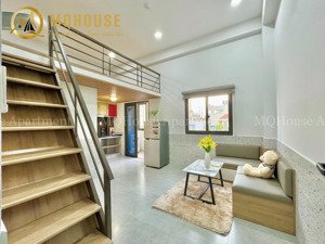 cho thuê căn hộ duplex có ban công gần ga t3 - quận tân bình