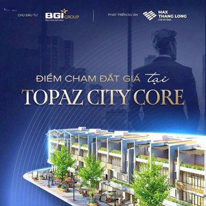 bùng nổ giao dịch tại topaz city core, căn đẹp, giá tốt, pháp lý rõ ràng minh bạch