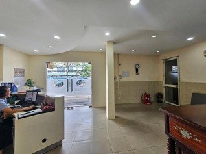 toà nhà cho thuê mặt tiền đường 2 chiều. vị trí vàng. sầm uất nhộn nhịp đường nguyễn tất thành, q4