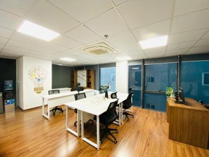 chính chủ cho thuê văn phòng tại phố nguyễn thị định -60m2 - giá 8 tr/ tháng