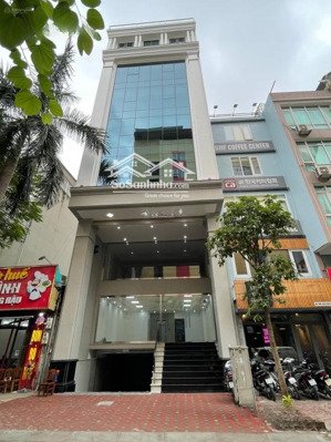 chính chủ cho thuê nhà lô góc mới tinh vương thừa vũ - thanh xuân, 85m²x8 tầng, thông sàn. giá 80tr