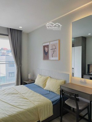 giá tốt nhà xinh |studio full nội thất tại millennium, rộng thoáng có ban công, đang trống xem ngay