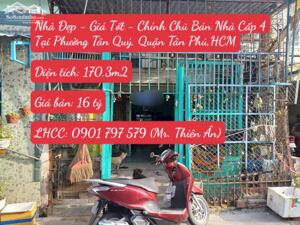 Nhà Đẹp - Giá Tốt - Chính Chủ Bán Nhà Cấp 4 Tại Phường Tân Quý, Quận Tân Phú, Hồ Chí Minh