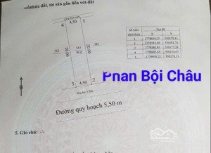 mặt tiền đường nhánh 5m5 lề 3m phan bội châu. cạnh sông hàn.s= 90m2 ( 4.5x20) giá. 7.8 tỷ