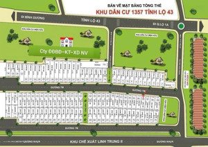 bán đất kdc nam cường tỉnh lộ 43- sổ riêng-đường 5m vỉa hè 3m- giá 3,4tỷ-lh 