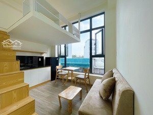 cho thuê duplex cửa sổ lớn-thang máy-view siêu đẹp ngay cầu tân thuận, cách q1, đh luật chỉ 5 phút