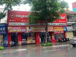 cho thuê mặt bằng phố nguyễn khuyến - đống đa, diện tích 330m2, mặt tiền 18m thông sàn