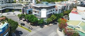 bán toà nhà góc 2 mặt tiền vị trí đắc địa nhất kđt vĩnh điềm trung. dt đất 217m2 có thang máy