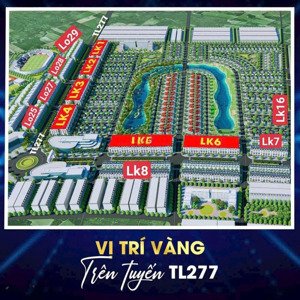 bán đất nền lk4 phân khu vườn hồng ,dự án nam hồng garden từ sơn, 50 triệu / m2, 144.6 m2, view đẹp