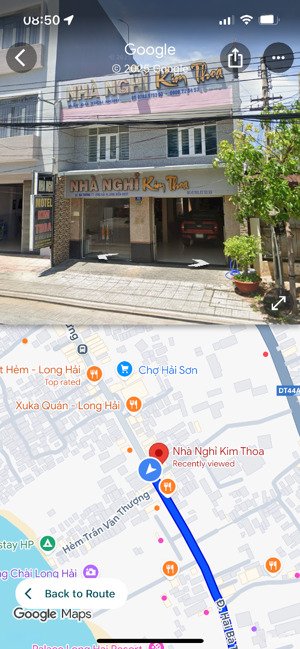 bán nhà nghỉ ngay trung tâm, gần biển dinh cô