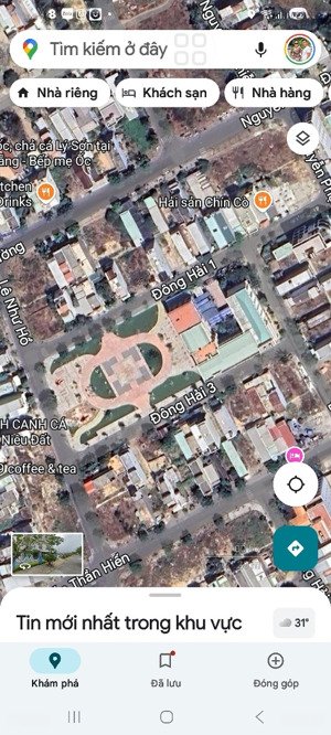 bán cặp đất đông hải 3, view công viên