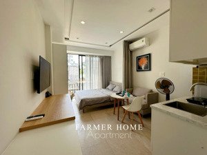 cho thuê căn hộ studio cửa sổ lớn thoáng q1 gần cầu nguyễn văn cừ, nowzone, công qn thành phố
