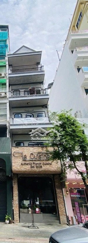 cho thuê nhà mặt tiền đường lê thánh tôn, quận 1 diện tích 92,4m2, kết cấu trệt 4 lầu giá 145tr