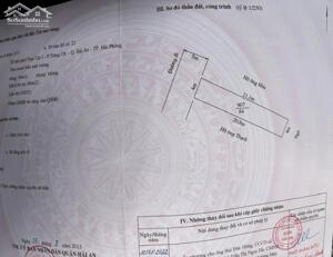 Cần bán lô đất tuyến thông Cát Vũ - Nhà Mạc, Tràng Cát 84m2 giá 30,5tr/m2