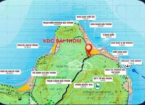 cần bán gấp lô tái định cư bãi thơm, phú quốc, diện tích 138m2, giá 1,2 tỷ (có thương lượng)