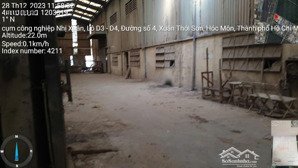 bán kho, nhà xưởng khu công nghiệp nhị xuân - hóc môn, 50 tỷ, diện tích 7.385m2