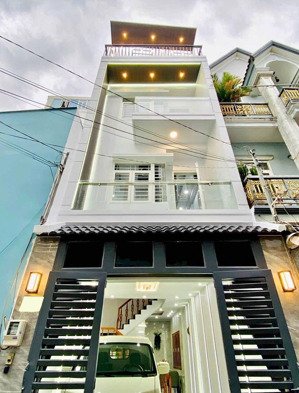 bán nhà mặt tiền ôtô đậu tận cửa ngay bàu bàng, phường 13, tân bình. giá 4tỷ7/ 54,4m2(4x13,6m)