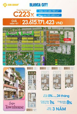 sở hữu ngay nhà phố đẹp nhất dự án blanca city, sổ hồng vĩnh viễn. chiết khấu lên tới 10%