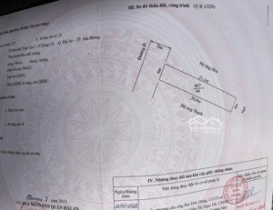 cần bán lô đất tuyến thông cát vũ - nhà mạc, tràng cát 84m2 giá 30,5tr/m2