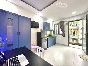 cho thuê căn hộ 40m2 full nội thất ban công gần chợ bà chiểu, bình thạnh, gần đh hutech, uef, hb