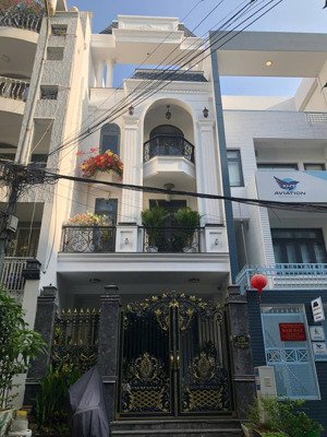 vip bán nhà khu biệt thự hồng long huỳnh lan khanh, tân bình 5x20m, nhà mới 4 tầng, giá 27,8 tỷ