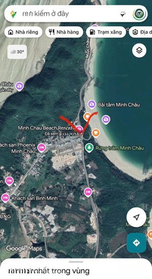 chính chủ bán lô đất vàng tại minh châu, quan lạn, vân đồn sẵn sổ đỏ, ngay gần biển kinh doanh tốt
