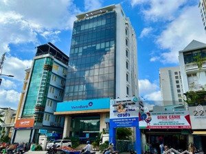 bán cao ốc mt hoàng văn thụ_tân bình ( 13x20m ) 2 hầm 10 tầng_hđt 450tr/tháng_gía 140 tỷ~2500m2 sàn