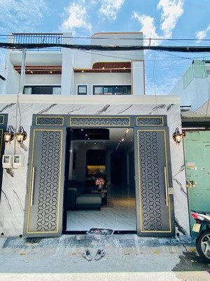 nhà mới ở ngay hxh 1/ thông lê đức thọ phường 13 gò vấp