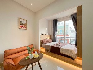 căn hộ studio 28m2 ban công mới "ngoan - xinh - yêu" tại phùng văn cung - phú nhuận