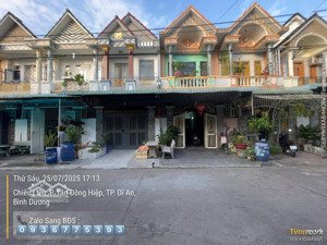 nhà lầu trệt kdc bàn cờ dĩ an đường 7m gần chợ, trường học giá chỉ 3,9 tỷ tl- liên hệ sang.