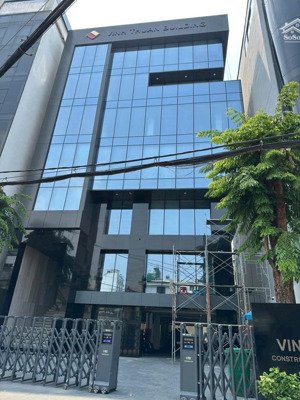 chính chủ bán gấp toà văn phòng mặt phố đồng me dt 125m2 x mt 9m, 7 tầng thang máy, vị trí đẹp