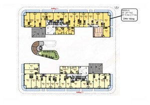 cho thuê shophouse căn góc cardinal court 267m2 phù hợp làm ngân hàng