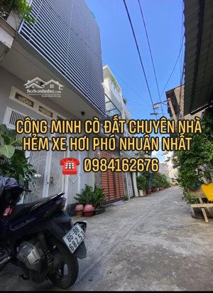 ngon bổ rẻ - hẻm xe hơi thông huỳnh văn bánh - 51m2 - 4 tầng - 6.5 tỷ