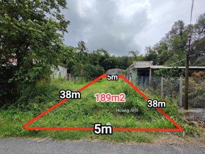 bán đất 189m2 giá 550 triệu đường an bình liền kề khu công nghiệp trảng bàng