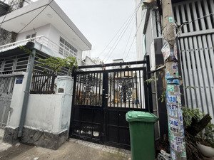 bán nhà 1 trệt 1 gác 100m2, hẻm 3,5m đường 27 khu ven sông hiệp bình chánh