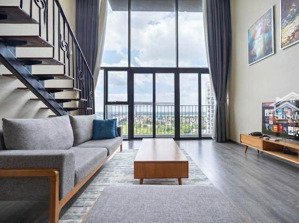 bán căn hộ view cầu thằng long tầng trung đẹp