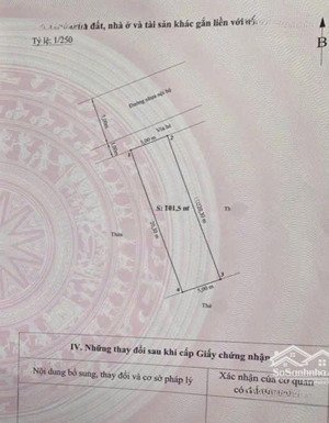 đất tuyến 2 khu đô thị icc lạch tray. dt 101,5m2 ngang 5m