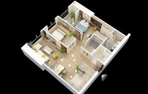 cần bán căn hộ 2pn đẹp nhất chung cư bid residence 104 tố hữu - hà đông - dt 85m2 giá 43tr/m2