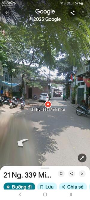 Chính chủ cho thuê nhà 3 tầng,2 ngủ,2WC ngõ 339 phố Minh Khai mới đối diện Timecity