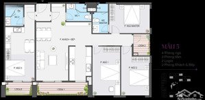 bán căn hộ dualkey - 4pn giá 8.xx tỷ bao thuế phí