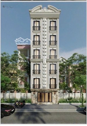 bán toà căn hộ, dt56m, 7 tầng thang máy, 17 phòng khép kín, full nội thất.