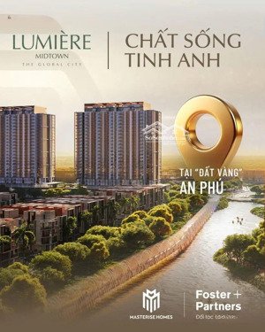 căn 2 phòng ngủ lumiere midtown view trung tâm thương mại và nhạc nước, giá chỉ 10,2 tỷ