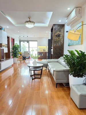bán chung cư hateco yên sở 118m2, 3 ngủ, 2vs, nội thất 500 triệu, view hồ, slot oto, 5 tỷ 650