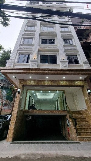 toà ch cao cấp, hoàng quốc việt, 110m, lô góc, 9 tầng, 1 hầm gara, 2 mặt ngõ ôtô tránh, kinh doanh