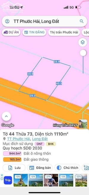 KẸT TIỀN BÁN LÔ ĐẤT NGỘP NGAY TRÊN UBND THỊ TRẤN PHƯỚC HẢI