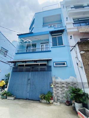 nhà 3 lầu hẻm 5m ô tô thông đường văn thân, quận 6 bán nhanh chỉ 4.6 tỷ thương lượng