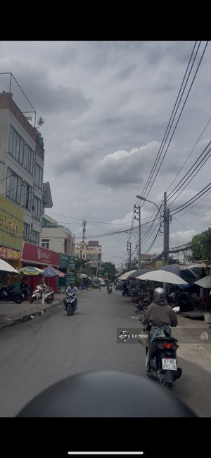 lô đất đẹp hiếm có mt 6m,100m2 vuông vức,ngay chợ bình triệu, đối diện đh luật, shr, giá 7,7t