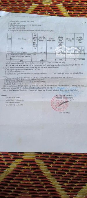 bán đất giấy tờ ủy ban tại xuân mai, giá siêu rẻ, 1.078 m2